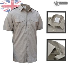 Herren Hemd Kurzarm Britisches