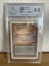 MTG - Underground Sea - Revised mit Grading 8,5