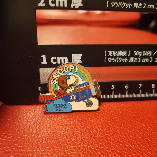 Snoopy flugzeug vintage pin - snoopy,