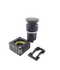 SIEMENS 3SB3000-1DA11 -NEW- PILZDRUCKTASTER, 22MM, RUND, KUNSTSTOFF, SCHWARZ