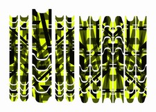 Frame Sticker Set Neon Design