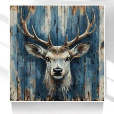 Leinwand Bild Hirsch Tiere