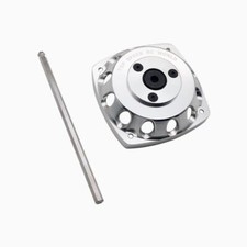 Silber&Rot Aluminium Roto