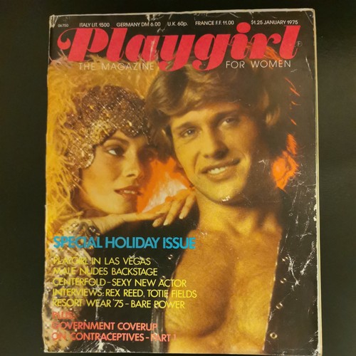 1975 january playgirl magazine - playgirl,