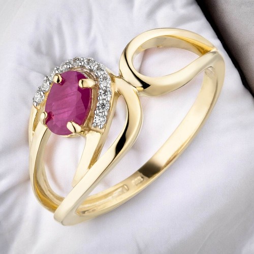 Damen ring 333 gold gelbgold - ring,