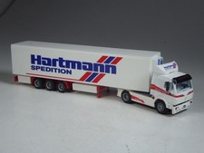 (YG-38) AMW Mercedes Kühlkoffer-Sattelzug Hartmann Spedition