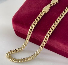 Deluxe gold herren panzerkette - gold,