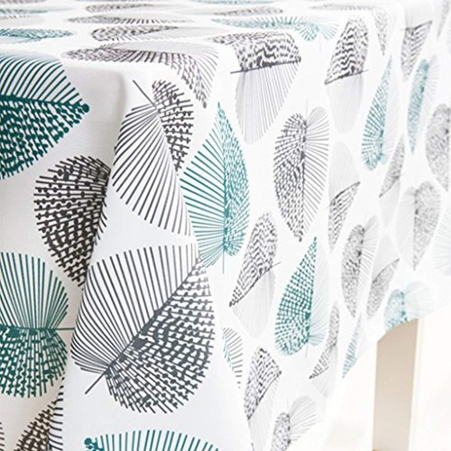 Tischdecke eckig abwaschbar - tischdecke,