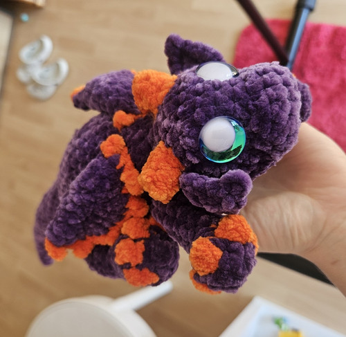 Gehäkeltes dinosaurier stoff - dinosaurier, stoff-