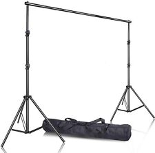 3 x 2.6M Hintergrundsystem Alu Fotoständer Photography Background Stand Backdrop