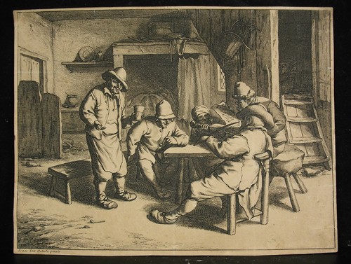 17th century engraving - , adriaen