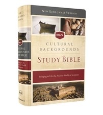 NKJV, Cultural Backgrounds Study Bible, Hardcover, Red Letter Edition: