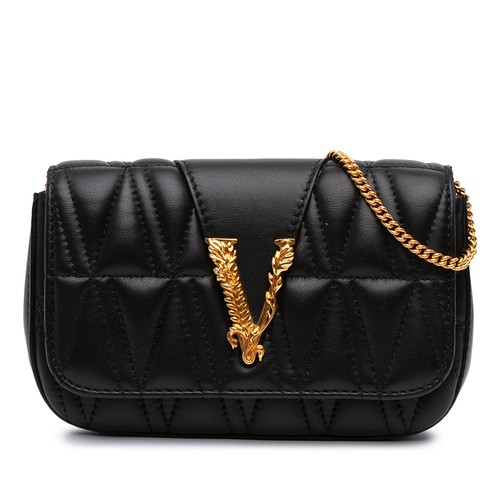 Versace mini quilted leather - mini,