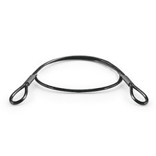 Stahlseil ummantelt Ösen