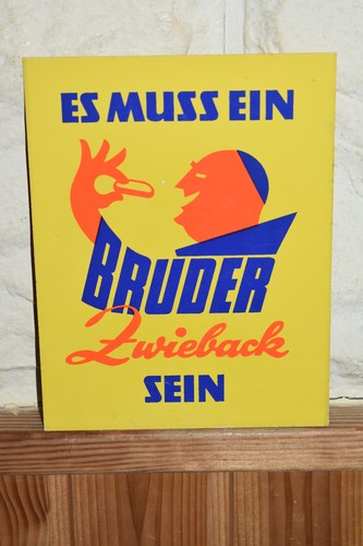 Altes reklameschild 50erj es - altes,
