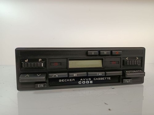 Cassetten radio becker - becker, avus