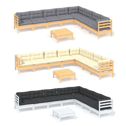 Tlg garten lounge set - 9-tlg., garten-lounge-set
