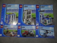Lego Orig.Bauplan Anleitung Instruktion Polizei Ranger Station 60047 u.A gut kg