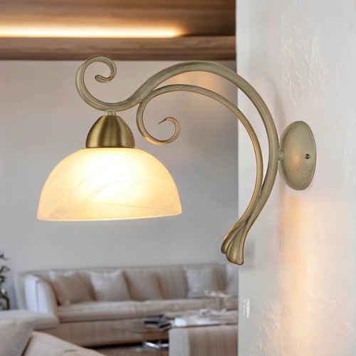 Wandleuchte shabby chic e27 - shabby,