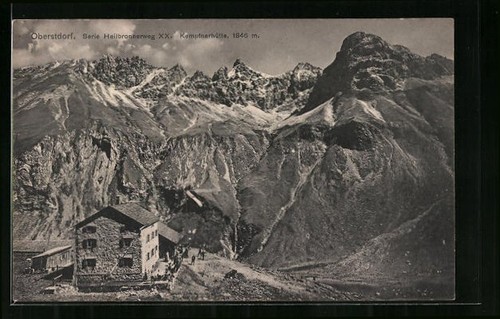 Kemptnerhütte berghütte - ak, kemptnerhütte,