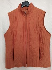 Weste mit  Steppmuster für Damen in Gr.46 getragen , super Zustand in orange