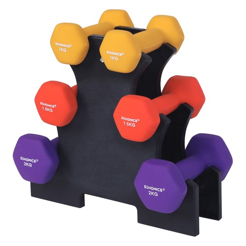 Kurzhantel set hexagon mit - kurzhantel,