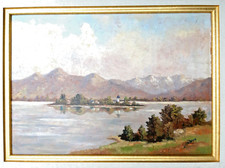 Chiemsee mit fraueninsel - chiemsee,
