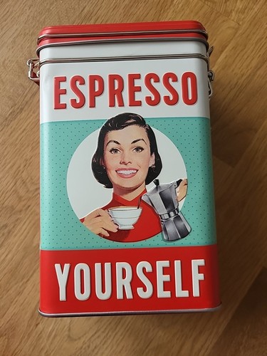 Kaffee dose blech - kaffee, dose,