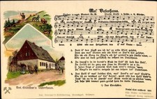 Künstler Lied Ak Günther, Anton, Gottesgab, Mei Vaterhaus, Mundart... - 4831078