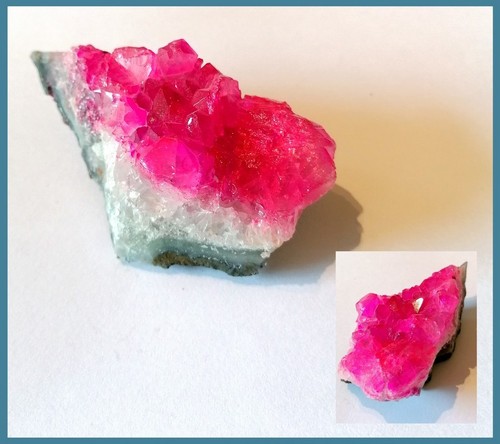 Quarzcluster geode pink rosa - pink,