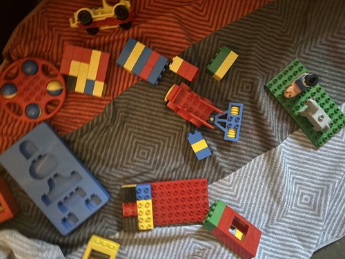 Duplo kiste diverse bauteile - duplo,