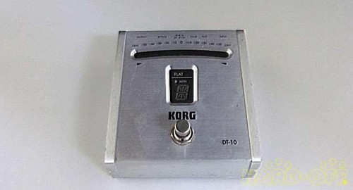 Korg digital pedal tuner - dt-10,