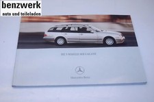 Mercedes E-Klasse W210 S210 Kombi T-Modell Preisliste MJ 2002 15061705
