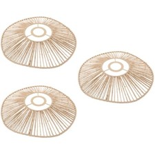  3 Count Rattan Lampenschirm