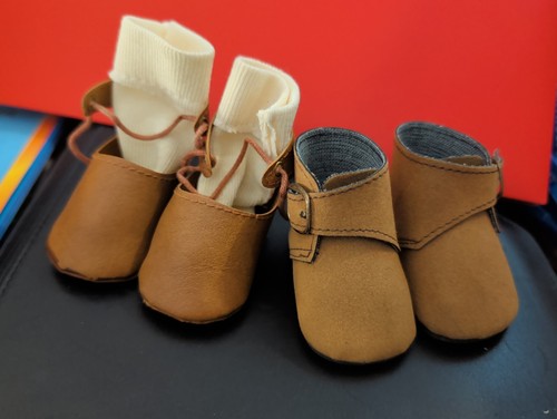 Paar puppenschuhe 1x mit - puppenschuhe,,
