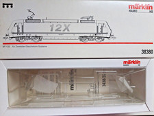 Märklin Leerkarton 38380 BR 128  mit Bedienungsanleitung 12X