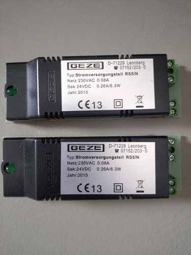Geze stromversorgungsteil - geze,