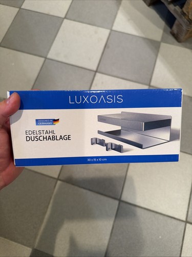 Duschablage edelstahl luxoasis - duschablage,