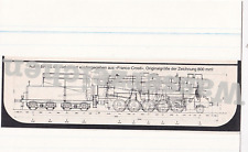 Ausschnitt aus Zeitschrift: Aufriss BR 50.40 aus "Franco-Crosti" (BW892)