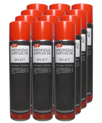 Brenngas kartusche en417 12x - kartusche,