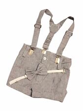 Baby Taufanzug Babyanzug Taufoutfit Set Sommeranzug Hose Fliege 50 56 0-3 Monate