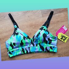 Zumba Fitness Bra NEU mit Etikett Größe M Bunt Camouflage OVP