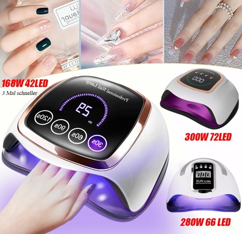 Led nagel lampe 320w - uv,