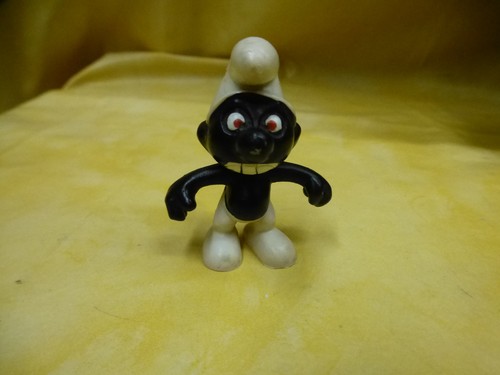 Schlumpf schwarz 5 cm - schlumpf, ca.5