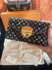 Louis Vuitton Takashi Murakami Multicolor Portemonnaie Original Rares.