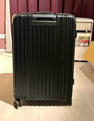 Schwarzer hartschalen trolley - schwarzer, hartschalen-trolley