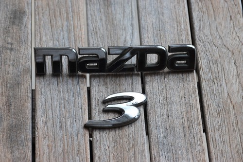 Emblem schriftzug mazda 3 - emblem, /