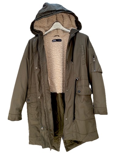 Zara parka jacke warm - zara,