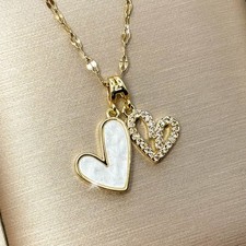 Halskette Herz Anhänger Gold