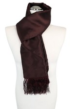 Ermenegildo Zegna Herren Accessoires Schal Seidenschal Tuch Bordeaux